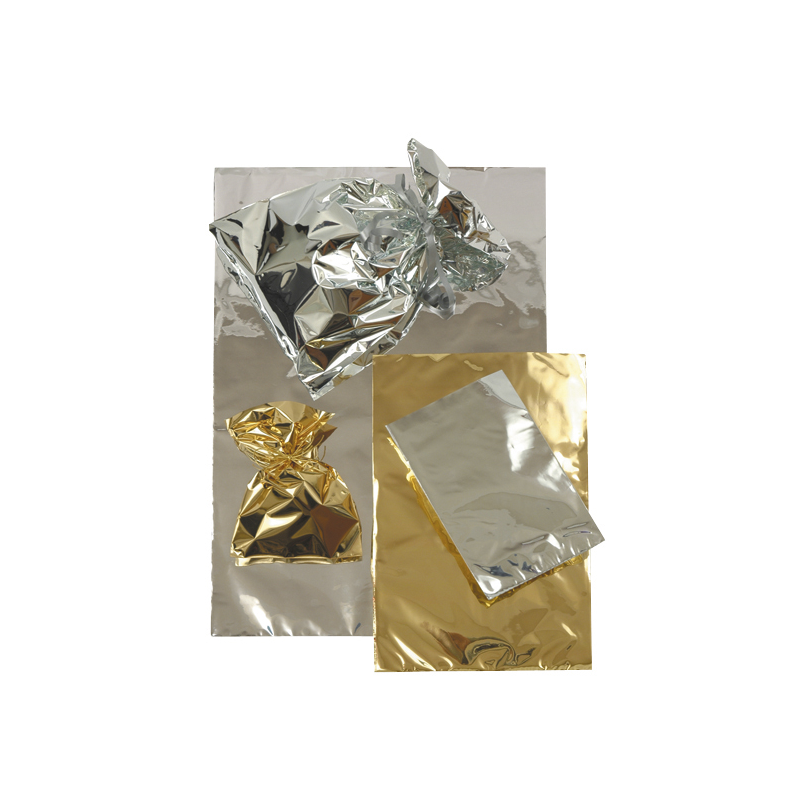 Gemetalisseerde geschenkzakjes