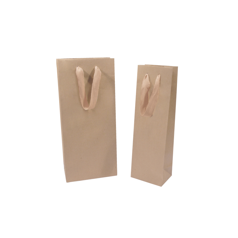 SACS BOUTEILLE POIGNEES RUBAN